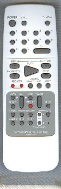ORION-SANSUI-EMERSON 0766093150 Remote Control