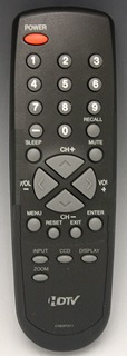 SANSUI 076E0PV011 Remote Control