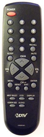 SANSUI-BROKSONIC-MEMOREX 076E0PV021 Remote Control