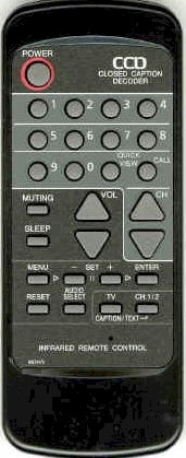 ORION-SANSUI-MEMOREX 076R074170 Remote Control