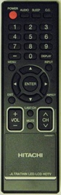 HITACHI 076R0SJ011 Remote Control
