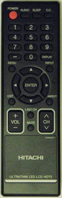 HITACHI 076R0SN011 Remote Control