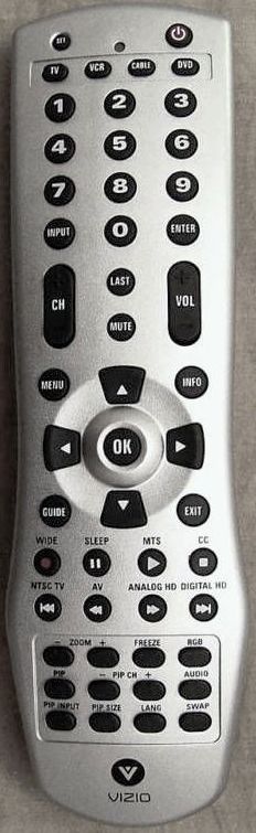 VIZIO 0980-0303-5120 (66700BA0-010-R) Remote Control