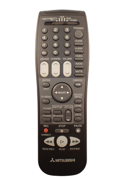 MITSUBISHI 290P122A10 - MITSUBISHI 290P122010, 290P122B10, 290P122C10 Remote Control