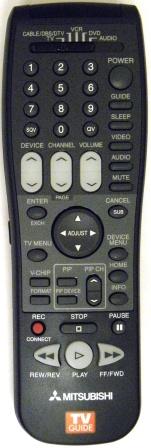MITSUBISHI 290P103A10 Remote Control