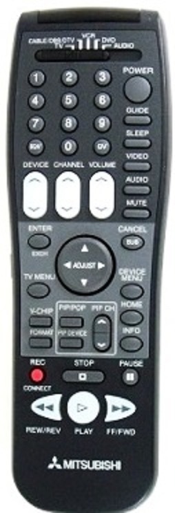 MITSUBISHI 290P111020 - MITSUBISHI 290P111A20, 290P111B20, 290P111C20 Remote Control