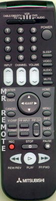 MITSUBISHI 290P116B20 - MITSUBISHI 290P116020, 290P116A20, 290P116C20 Remote Control