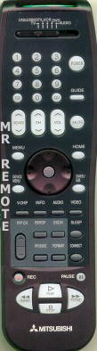 MITSUBISHI 290P118010 - MITSUBISHI 290P118A10, 290P118B10, 290P118C10 Remote Control