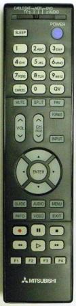 MITSUBISHI 290P137010 - MITSUBISHI 290P137A10, 290P137B10, 290P137C10 TV Remote