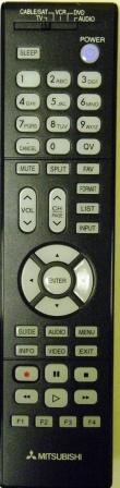 MITSUBISHI 290P137020 - MITSUBISHI 290P137A20, 290P137B20, 290P137C20 Remote Control