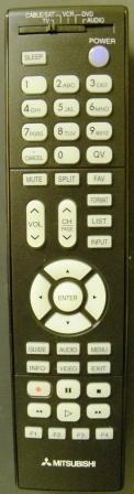 MITSUBISHI 290P137040 - MITSUBISHI 290P137A40, 290P137B40, 290P137C40 Remote Control