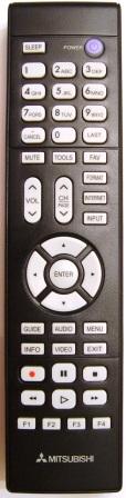 MITSUBISHI 290P175010 - MITSUBISHI 290P175A10, 290P175B10, 290P175C10 TV Remote