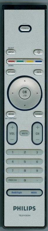 PHILIPS-MAGNAVOX 312814719601 Remote Control