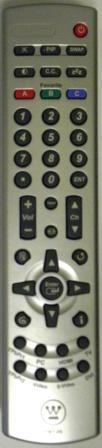 WHITE WESTINGHOUSE 5041811900 TV Remote