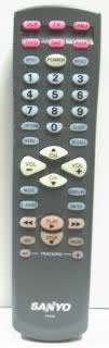 SANYO 6450525025 (FXWD) TV Remote Control