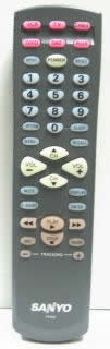 SANYO 6450537486 (FXWE) TV Remote Control