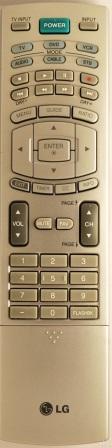 LG-ZENITH-INSIGNIA 6710V00151W TV Remote
