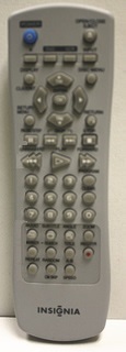 INSIGNIA 6711R1P081W Remote Control