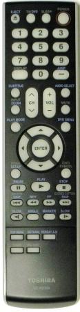 TOSHIBA 72799198 - TOSHIBA DC-LWB1, 076D0LT010, AH301805 TV/DVD Remote Control