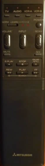 MITSUBISHI 939P308010 Remote Control