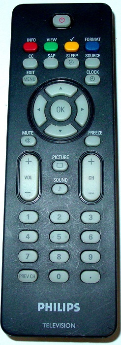 PHILIPS-MAGNAVOX 996510002764 (RC2023609/1B) Remote Control