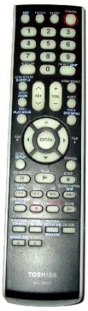TOSHIBA AE006536 - TOSHIBA WC-SBC1 TV/DVD/VCR Remote Control