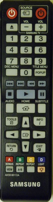 SAMSUNG AK59-00172A BLU RAY Remote Control