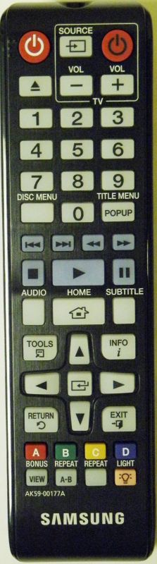 SAMSUNG AK59-00177A BLU RAY Remote Control