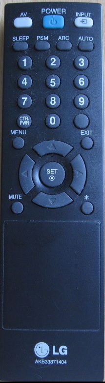 LG AKB33871404 TV Remote