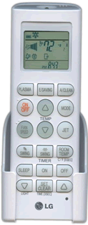 LG AKB73635606 AC Air Conditioner Remote