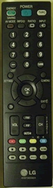 LG AKB73655845 Monitor Remote