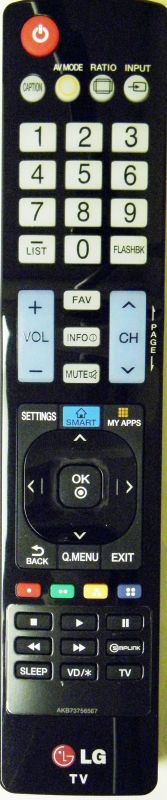 LG AKB73756567 (AGF76692626) TV Remote Control