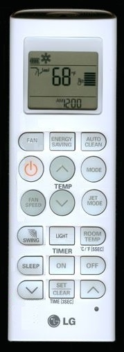 LG AKB73835313 AC Air Conditioner Remote