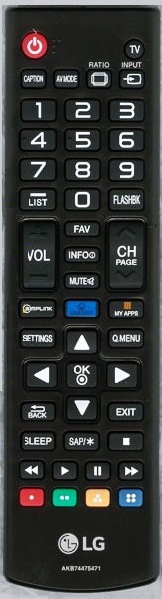 LG AKB74475471 (AGF76631043) Smart TV Remote