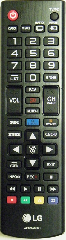 LG AKB75055701 TV Remote