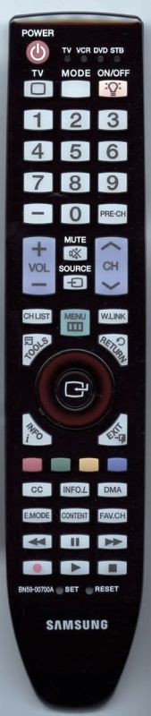 SAMSUNG BN59-00700A TV Remote Control