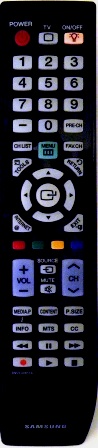 SAMSUNG BN59-00851A TV Remote Control