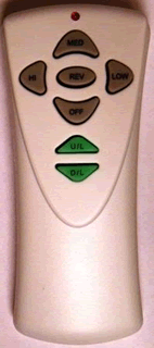 HAMPTON BAY CHQ7081T Remote Control