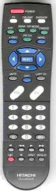 HITACHI CLU-4324UG TV Remote