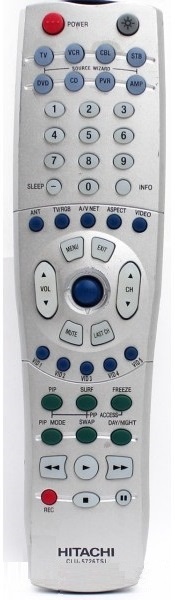 HITACHI CLU-5726TSI Remote Control