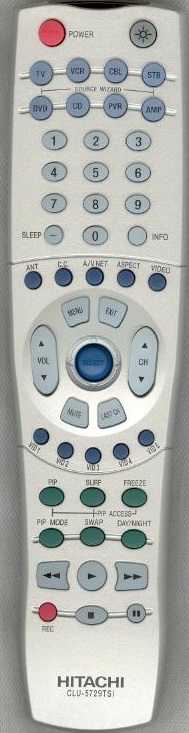 HITACHI CLU-5729TSI Remote Control