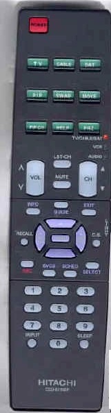 HITACHI CLU-615MP Home Theater Remote