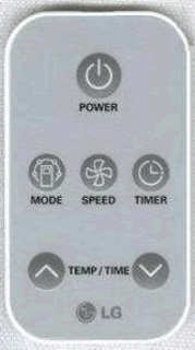 LG COV31214201 AC Air Conditioner Remote