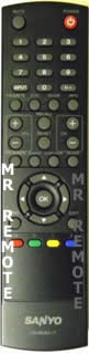 SANYO CS-90283-1T TV Remote Control