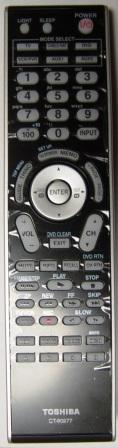 TOSHIBA CT-90277 Remote Control