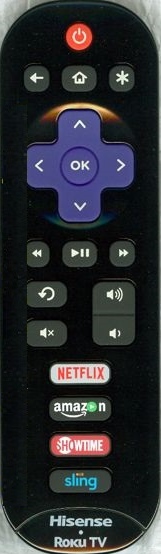 HISENSE EN3B32HS ROKU TV Remote Control
