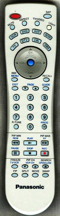 PANASONIC EUR7603Z90 Remote Control