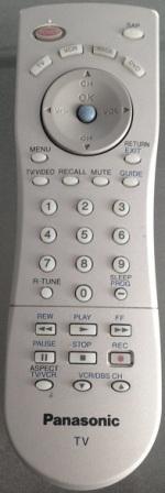 PANASONIC EUR7613ZE0 Remote Control