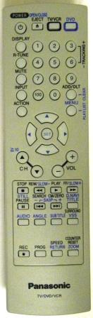 PANASONIC EUR7724020 TV/DVD/VCR Remote