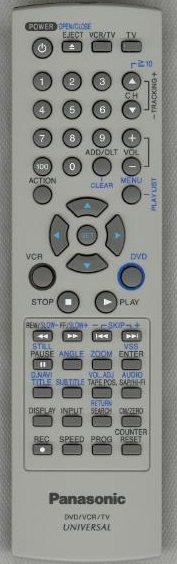 PANASONIC EUR7724KA0 Remote Control